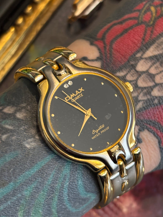 Retro Max Quart & Diamond Ladies Watch