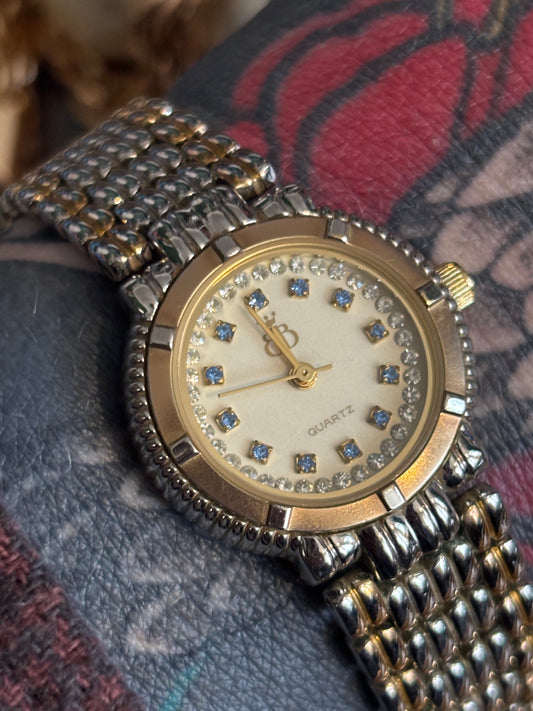Brooks & Bentley Swarovski Sapphire Stone Ladies Watch