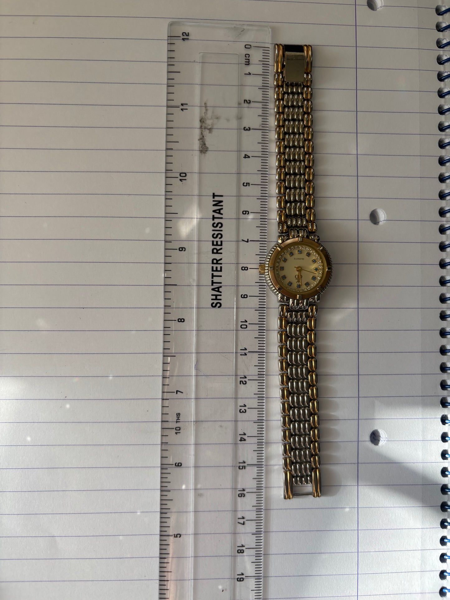 Brooks & Bentley Swarovski Sapphire Stone Ladies Watch