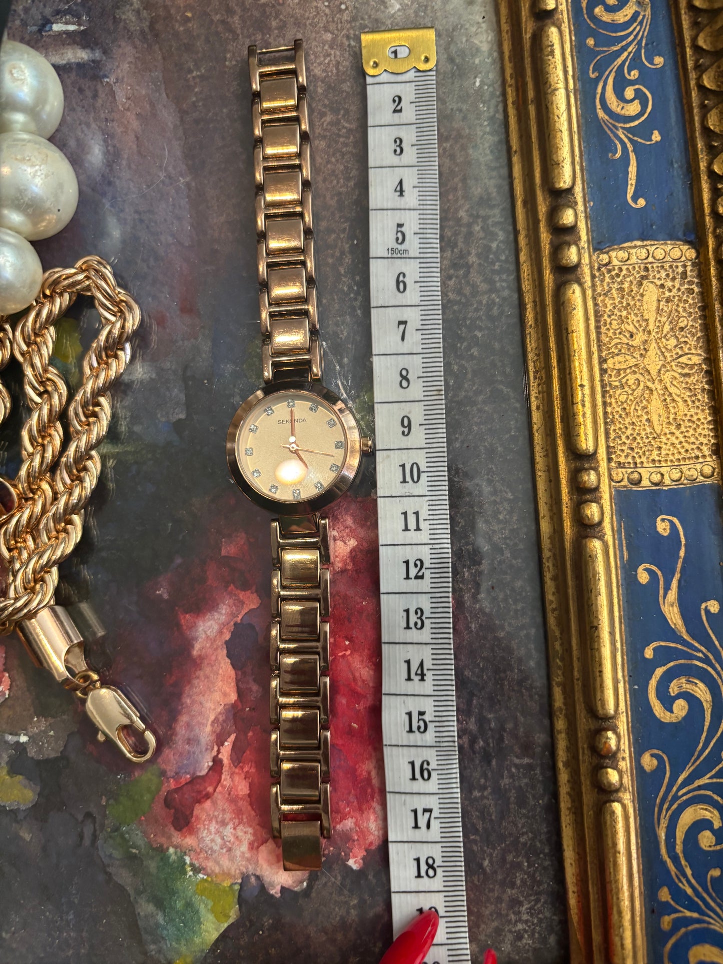 Sekonda 2066 Rose Gold Plated Ladies Watch