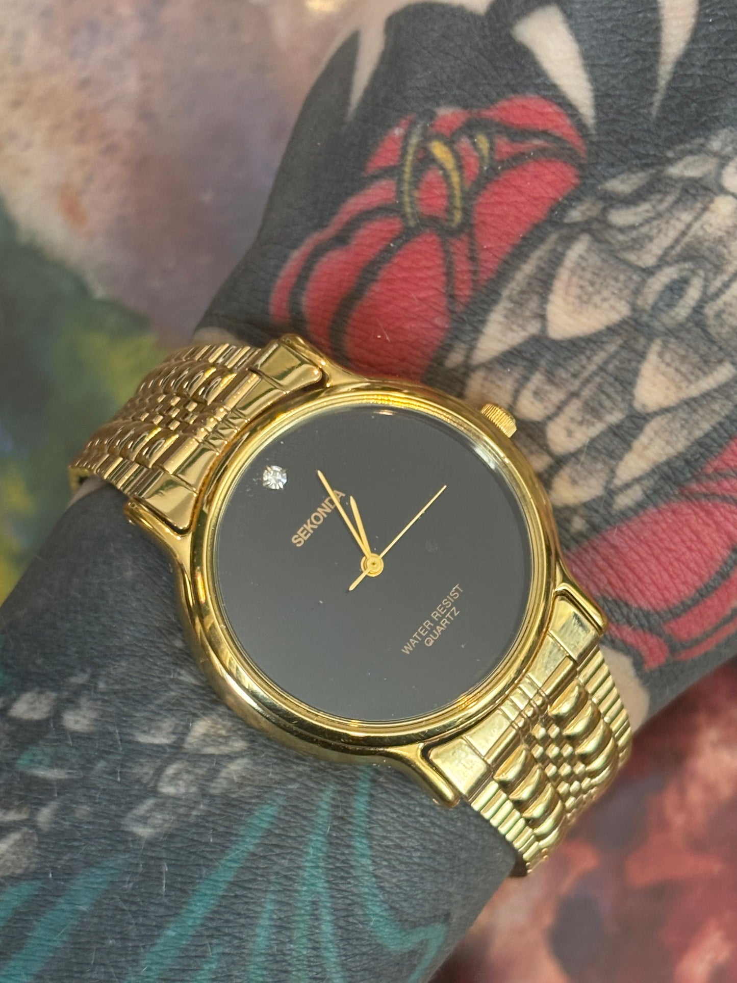 Gold Sekonda Ladies Watch