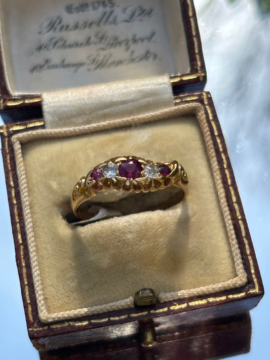 Ruby & Diamond Ring