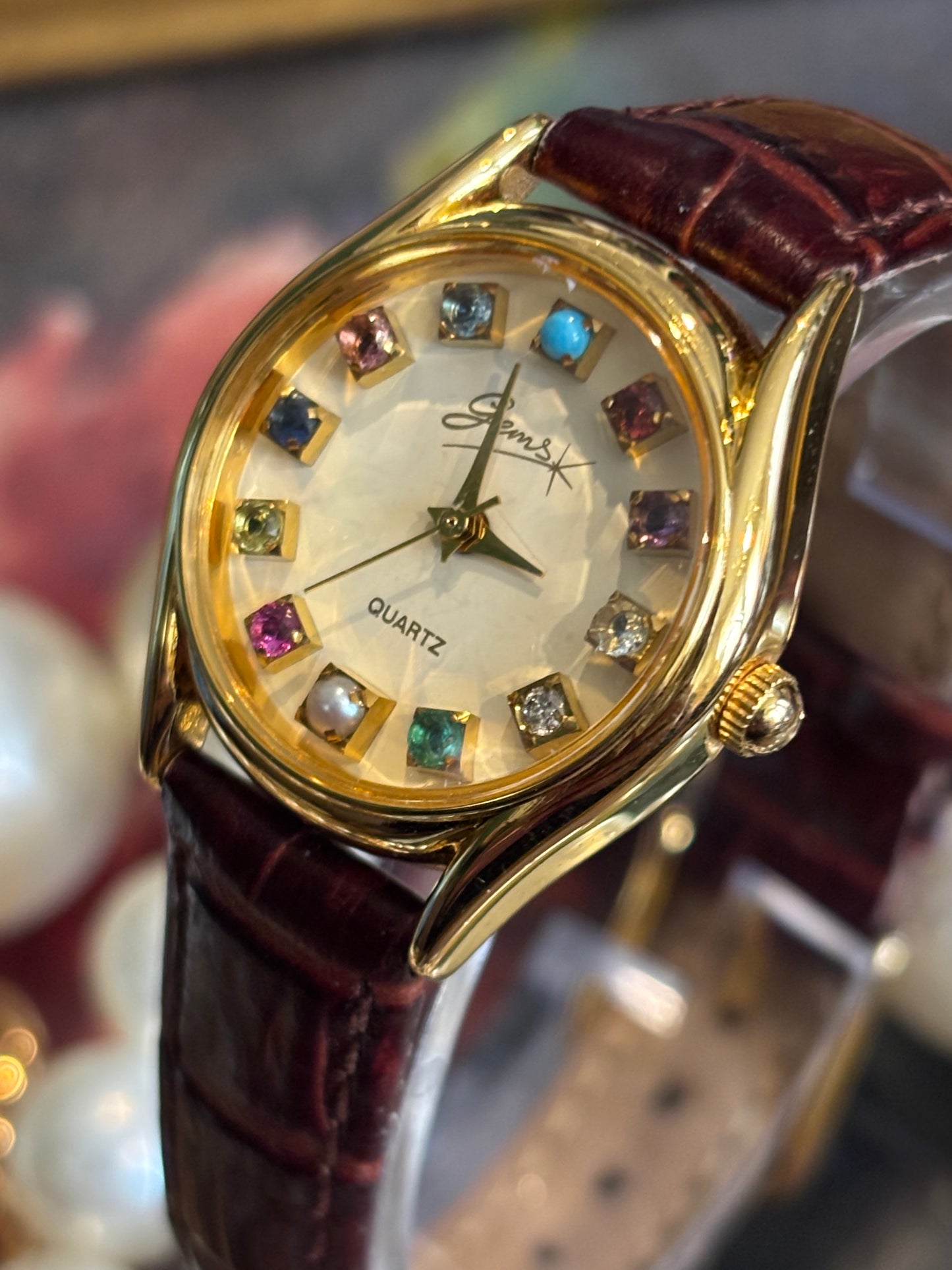 Retro GemsTV Birthstone Women's Watch