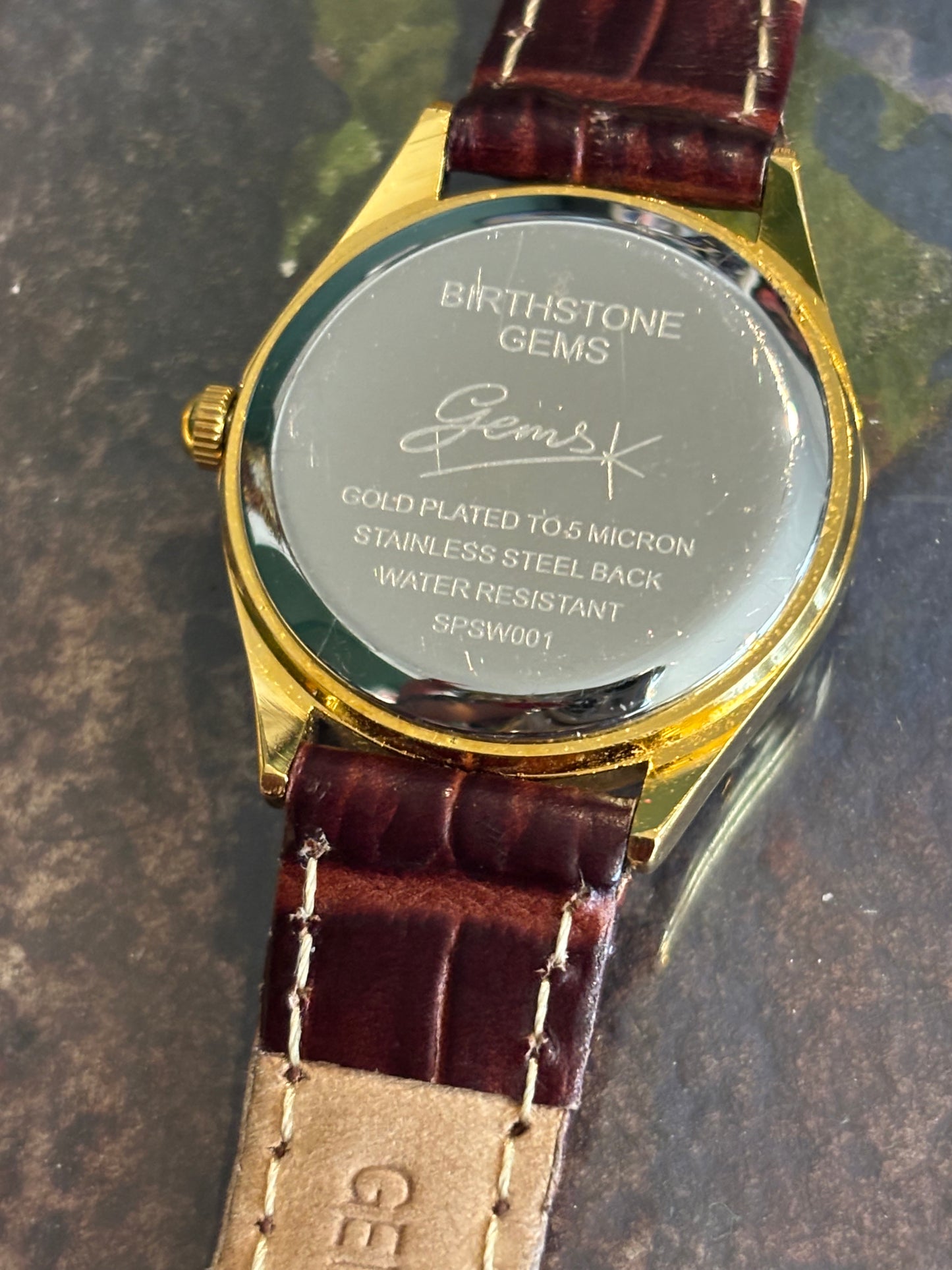 Retro GemsTV Birthstone Women's Watch
