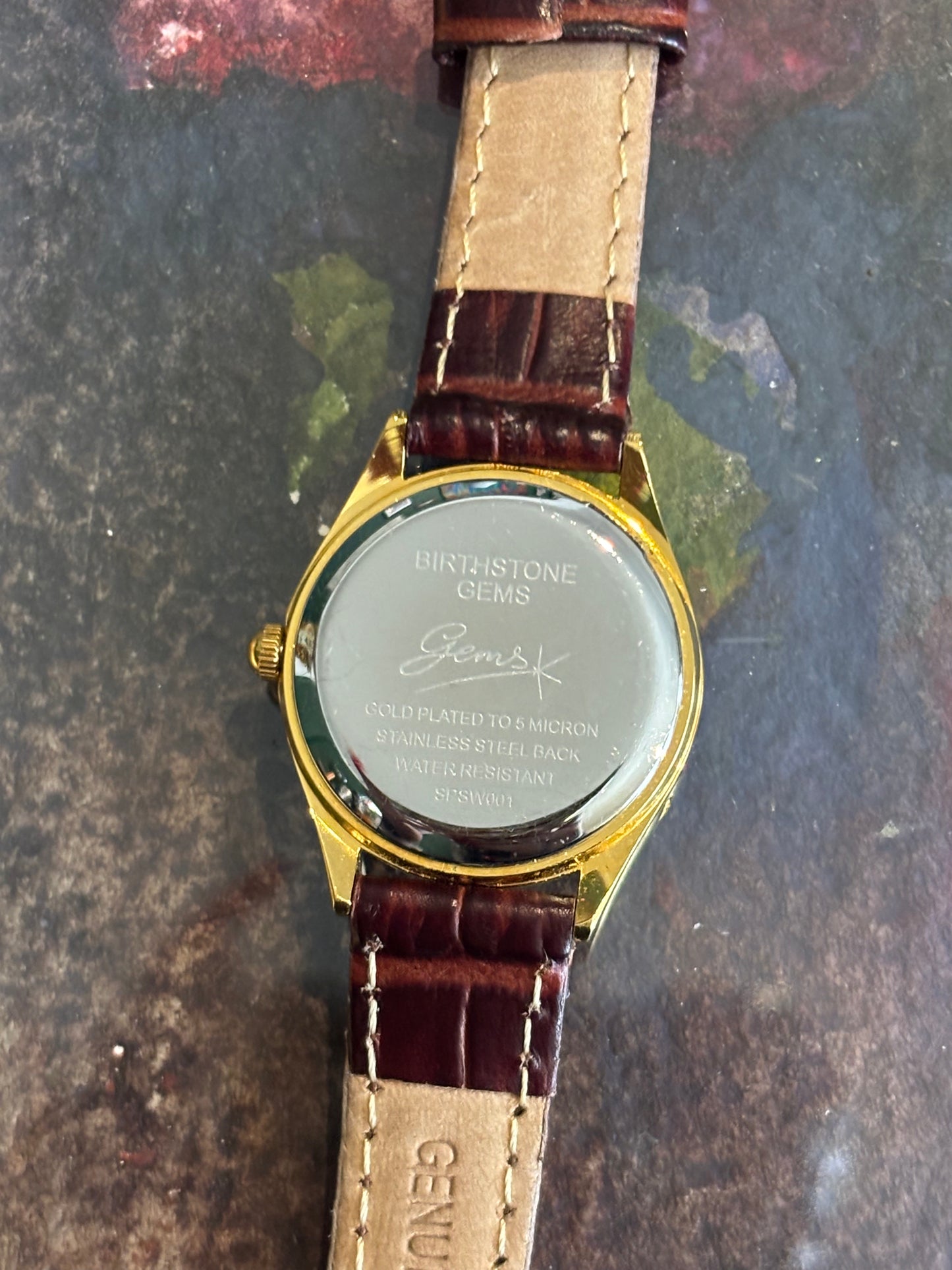 Retro GemsTV Birthstone Women's Watch